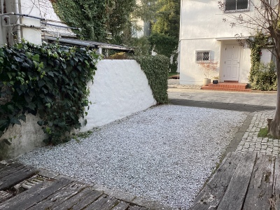 現在の庭の状態