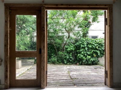 現在の庭の状態