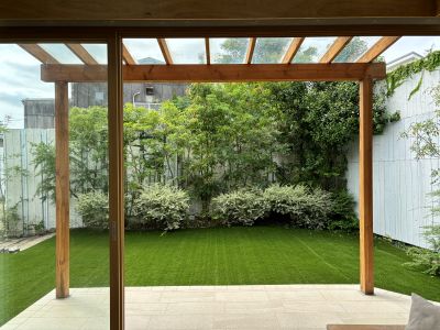 現在の庭の状態