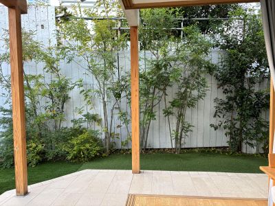 現在の庭の状態