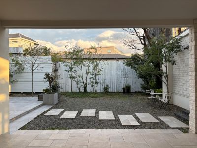現在の庭の状態