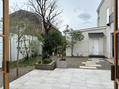 現在の庭の状態