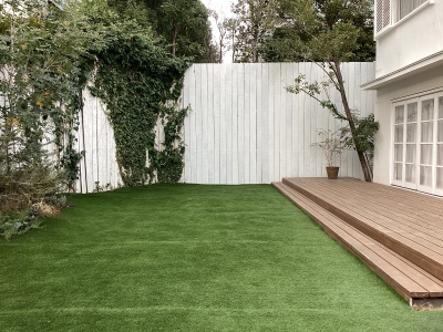 現在の庭の状態