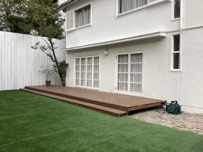 現在の庭の状態