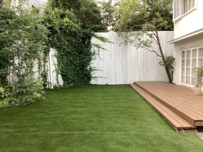 現在の庭の状態