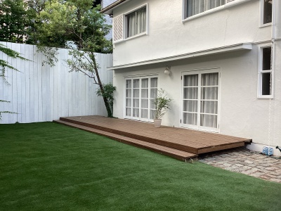 現在の庭の状態