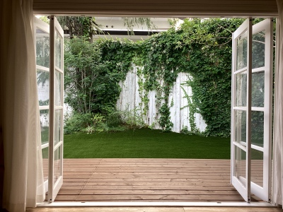 現在の庭の状態