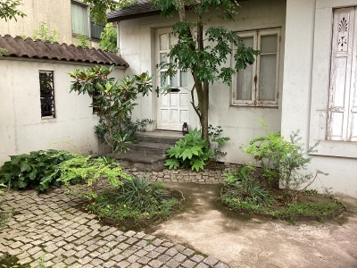 現在の庭の状態