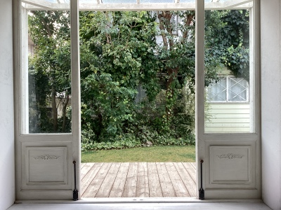 現在の庭の状態