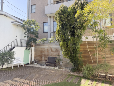 現在の庭の状態