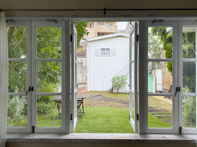 現在の庭の状態